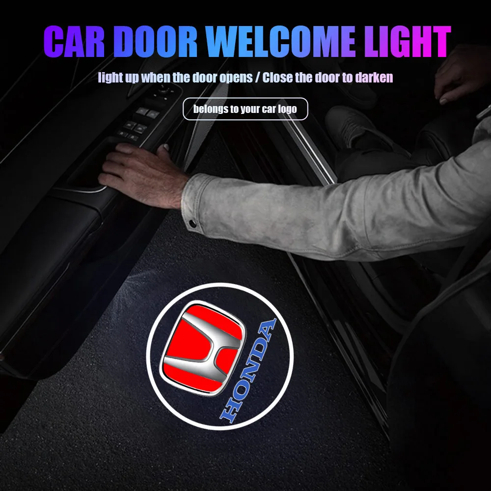 Car LED Courtesy welcome light Laser N N LINE Emblem projector door lamp For Honda Civic 10th 11th Gen Hrv Jazz City Fit Accord
Car LED Courtesy welcome light Laser N N LINE Emblem projector door lamp For Honda Civic 10th 11th Gen Hrv Jazz City Fit Accord