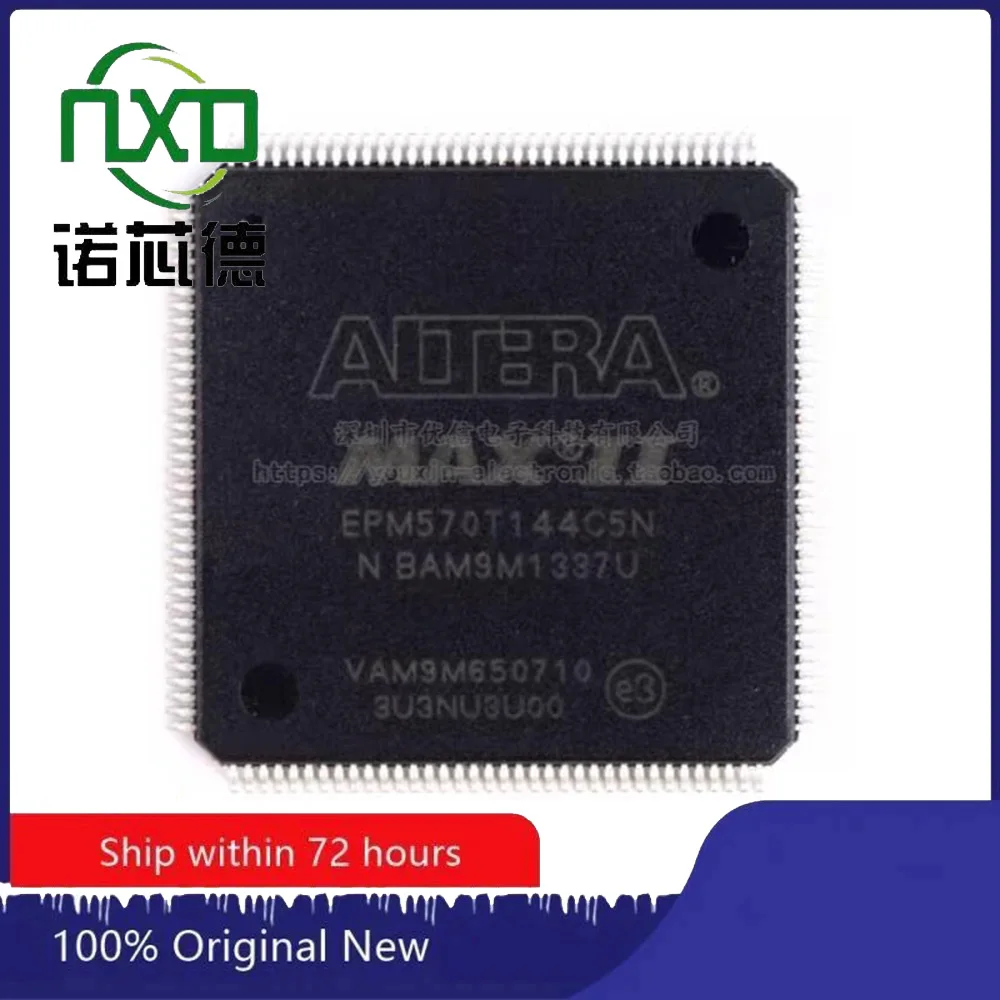 5PCS / LOT 100% BRAND NEW EPM570T144C5N TQFP-144 EMBEDDED CPLD CONTROLLER CHIP ELECTRONIC COMPONENTS
5PCS / LOT 100% BRAND NEW EPM570T144C5N TQFP-144 EMBEDDED CPLD CONTROLLER CHIP ELECTRONIC COMPONENTS