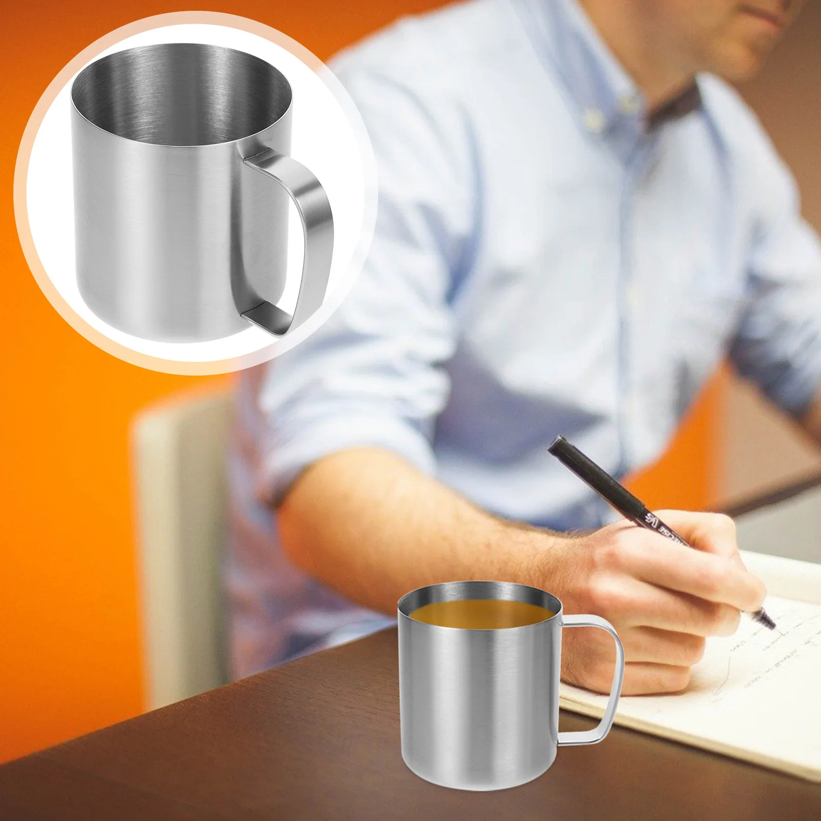 480Ml Stainless Steel Beer Cup Single Wall Drinking Mug For Wine Beer Salted Water Kitchen Barware Mug With Handle 
480Ml Stainless Steel Beer Cup Single Wall Drinking Mug For Wine Beer Salted Water Kitchen Barware Mug With Handle