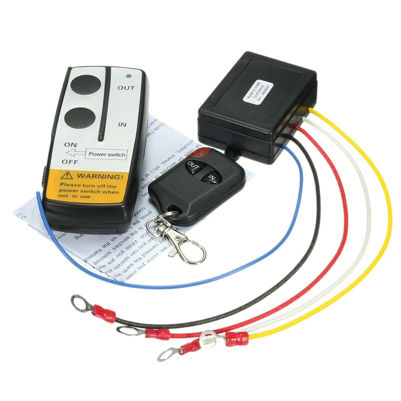 5X 12V 315Mhz 50Ft / 15M Wireless Winch Remote Control Controller Kit For Jeep ATV US
5X 12V 315Mhz 50Ft / 15M Wireless Winch Remote Control Controller Kit For Jeep ATV US