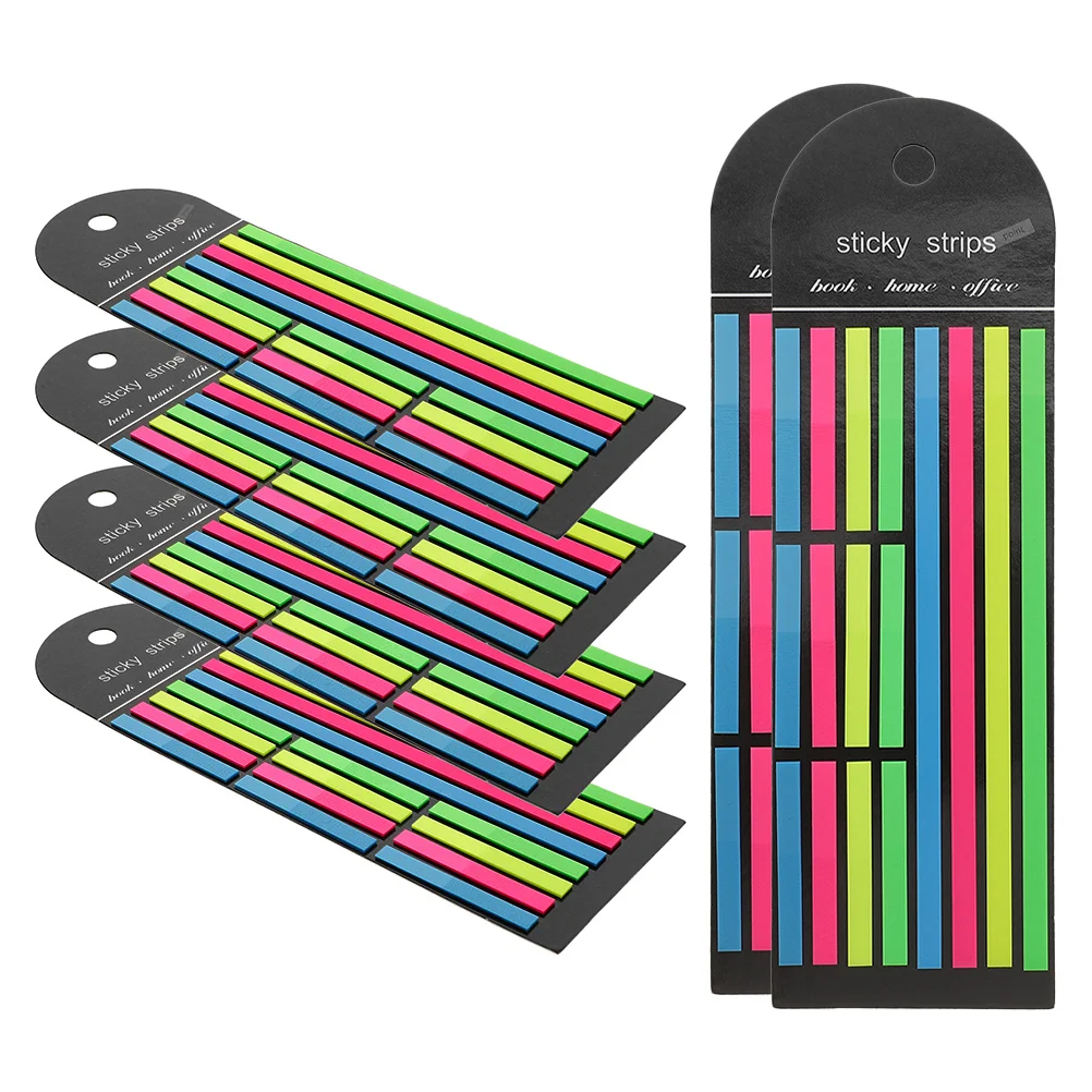 6pcs Fluorescent Index Tabs Reading Strips Notebook Mini Highlighters Transparent Annotations Bookmarks Colorful Gifts
6pcs Fluorescent Index Tabs Reading Strips Notebook Mini Highlighters Transparent Annotations Bookmarks Colorful Gifts