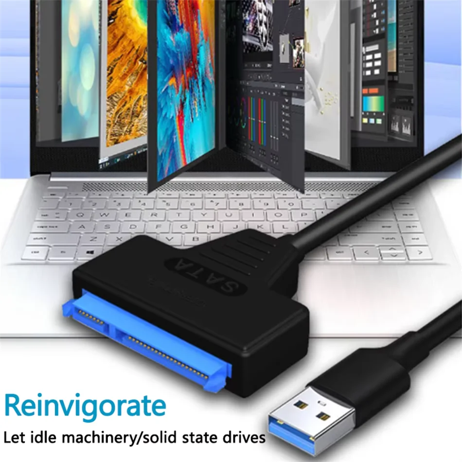 USB 3.0 / 2.0 to SATA Cable Support 2.5/3.5 Inches External HDD SSD Hard Drive Adapter Cable Computer Connector Converter
USB 3.0 / 2.0 to SATA Cable Support 2.5/3.5 Inches External HDD SSD Hard Drive Adapter Cable Computer Connector Converter
