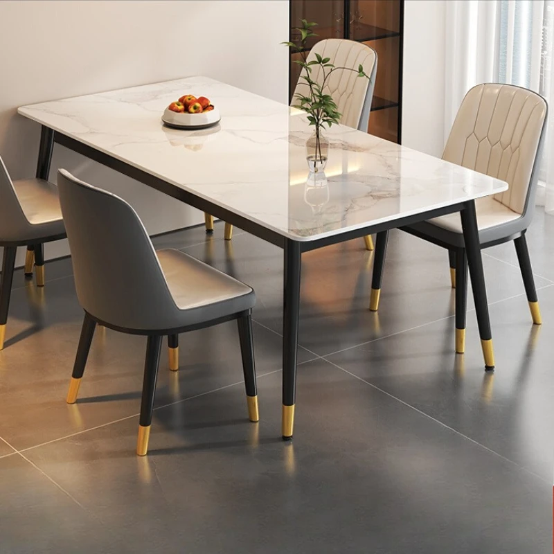 Slate dining table Small household modern simple light luxur table Living room rectangular room table and
Slate dining table Small household modern simple light luxur table Living room rectangular room table and
