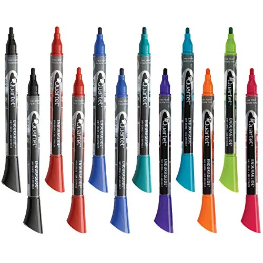 Dry Erase Markers, Whiteboard Markers,,EnduraGlide, Colors, 12 Pack
Dry Erase Markers, Whiteboard Markers,,EnduraGlide, Colors, 12 Pack