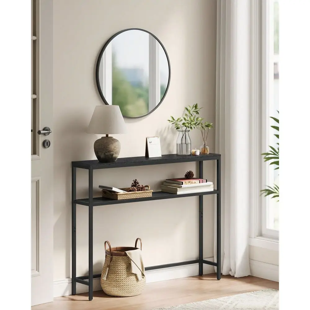 Console Table, 2Tier Sofa Table, 7.9 X 31.5 X 31.5 Inches, Narrow Entryway Table, Modern Entry Table With 2 Shelves, For Living
Console Table, 2Tier Sofa Table, 7.9 X 31.5 X 31.5 Inches, Narrow Entryway Table, Modern Entry Table With 2 Shelves, For Living