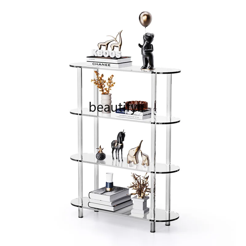 Acrylic Floor Storage Rack Bathroom Bathroom Hallway Living Room Multi-Layer Bookshelf Storage Rack Balcony Flower Rack
Acrylic Floor Storage Rack Bathroom Bathroom Hallway Living Room Multi-Layer Bookshelf Storage Rack Balcony Flower Rack