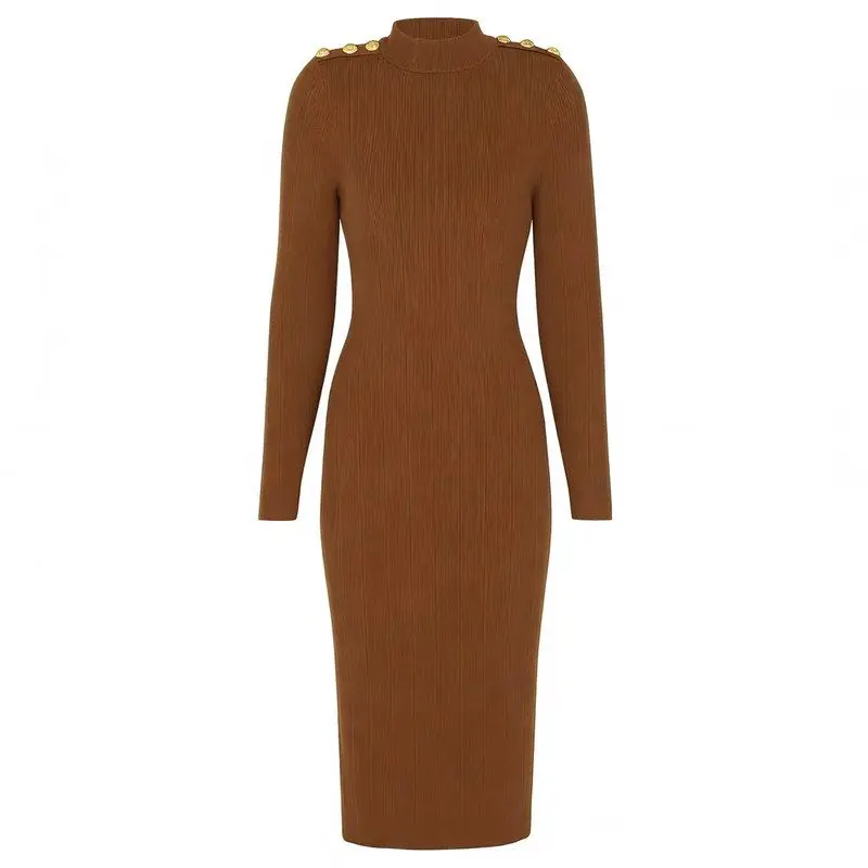 Elegant High Quality Fashionable Shoulder Button Slimming Comfortable Comfortable Midi Dress Ladylike mid Waist Long Sleeve
Elegant High Quality Fashionable Shoulder Button Slimming Comfortable Comfortable Midi Dress Ladylike mid Waist Long Sleeve
