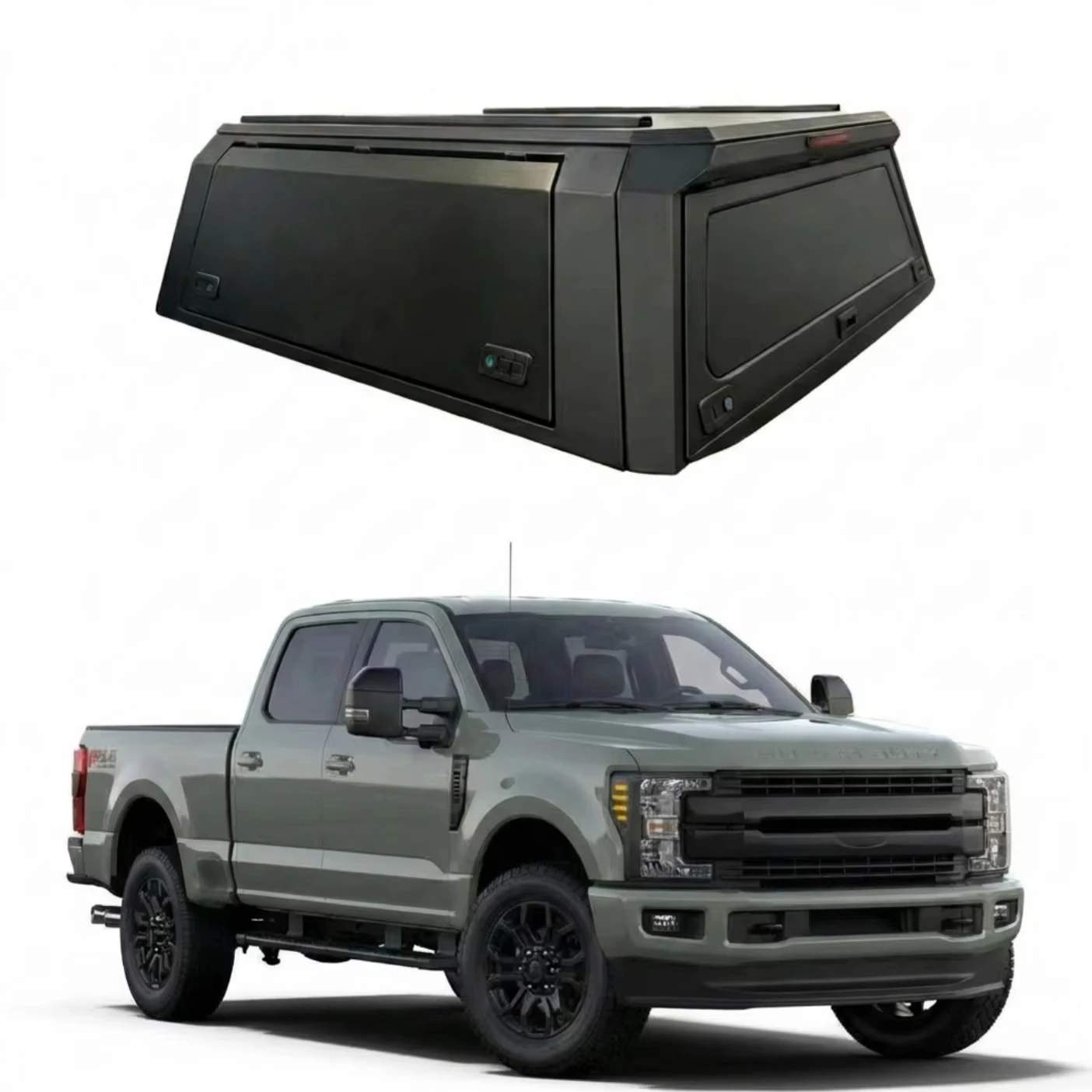 4x4 Truck Accessories Bed Caps Camper Shell Canopy for Pickup Super Duty F250 F350 6.8FT Truck Topper Tonneau Cover
4x4 Truck Accessories Bed Caps Camper Shell Canopy for Pickup Super Duty F250 F350 6.8FT Truck Topper Tonneau Cover