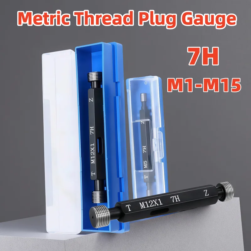 1PCS 7H thread plug gauge, thread gauge, M1-M15, complete specifications/7h thread gauge
1PCS 7H thread plug gauge, thread gauge, M1-M15, complete specifications/7h thread gauge