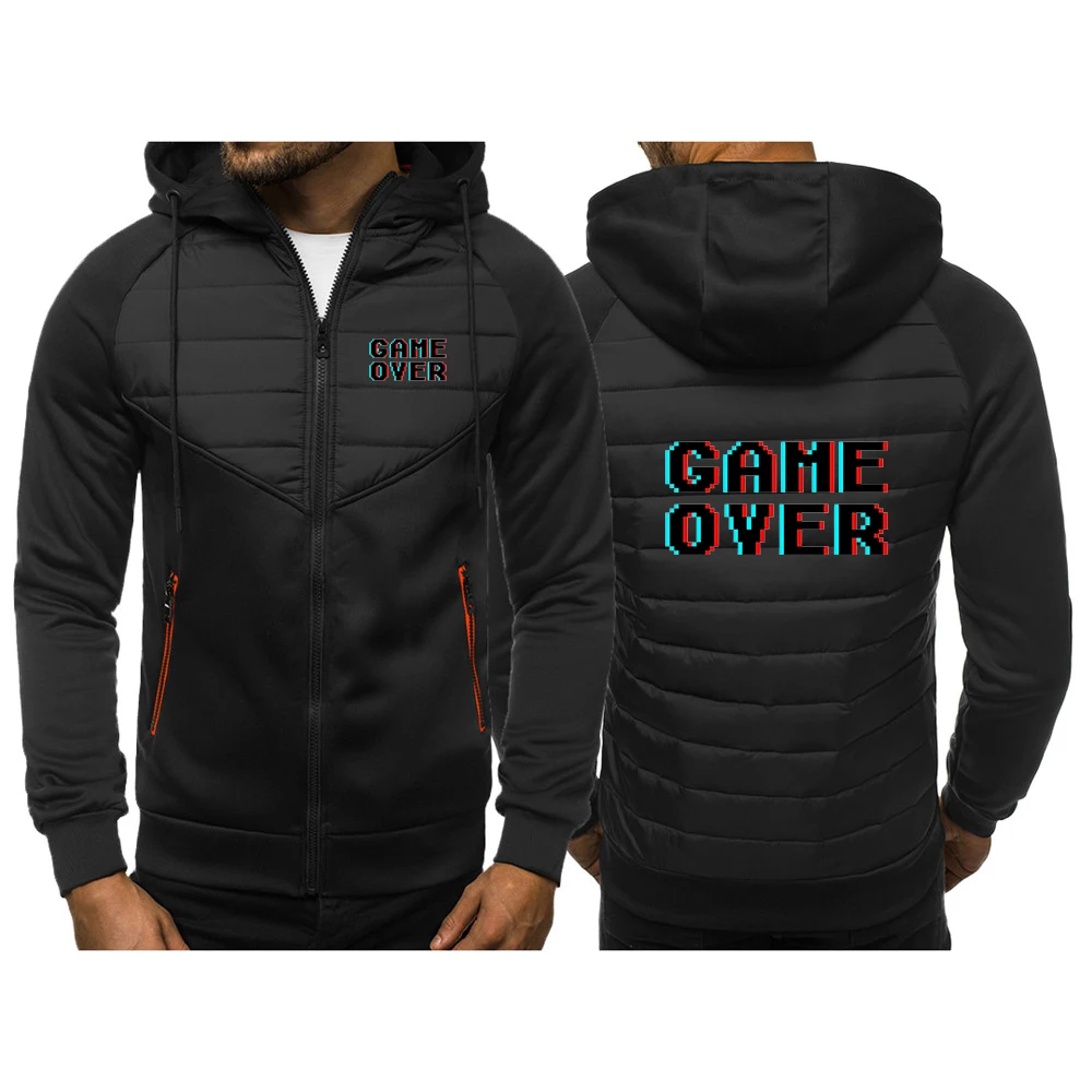 Game Over 80s Oversized Print 2025 Men's New Three-color Patchwork Hoodies Spring And Autumn Zipper Warm Hooded Coat
Game Over 80s Oversized Print 2025 Men's New Three-color Patchwork Hoodies Spring And Autumn Zipper Warm Hooded Coat