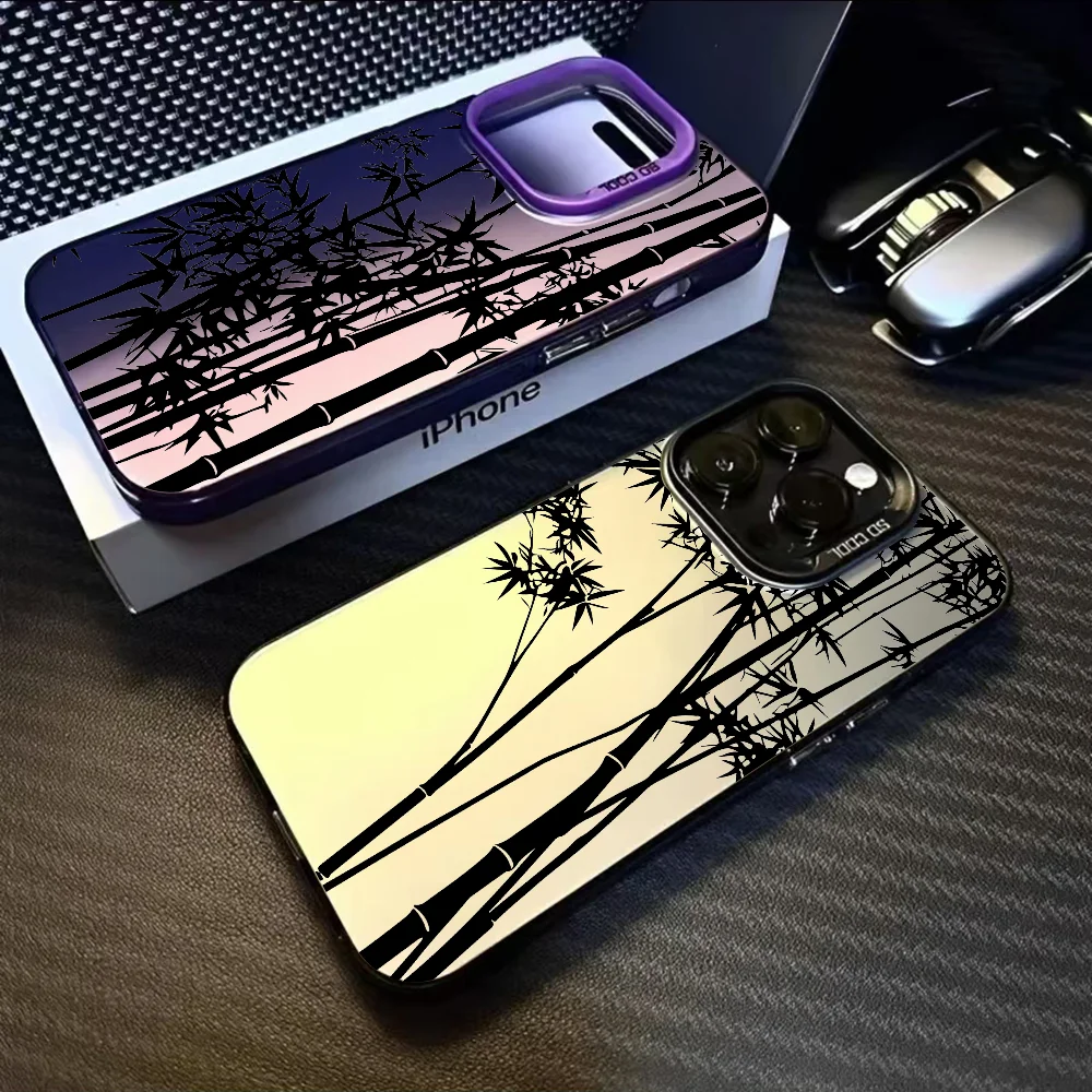 Simple Fashion Bamboo Phone Case For iPhone 16 15 14 13 12 11 Pro Max Black Purple Matte Laser Metallic Aurora Funda
Simple Fashion Bamboo Phone Case For iPhone 16 15 14 13 12 11 Pro Max Black Purple Matte Laser Metallic Aurora Funda