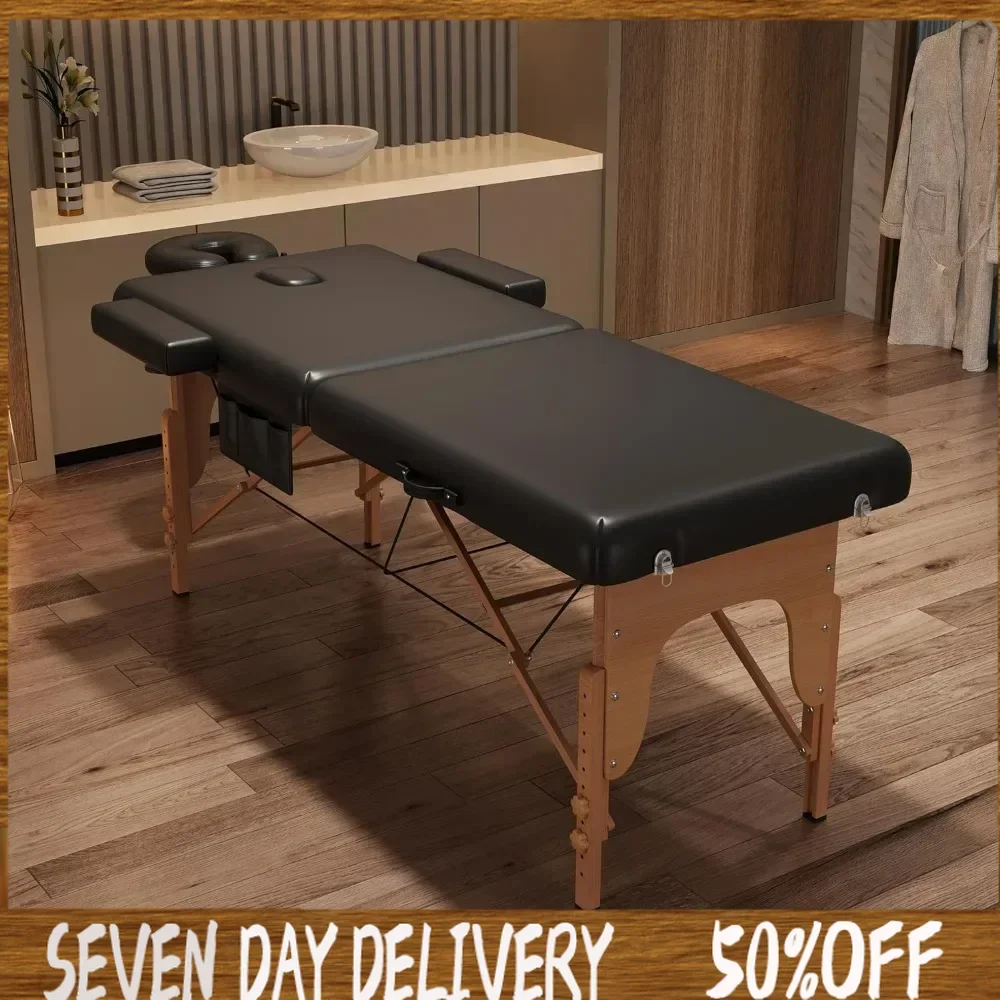 Memory Foam Massage Table Premium Portable Foldable Massage Bed Height Adjustable, 84 Inches Long 28 Inchs Wide Home Salon Spa
Memory Foam Massage Table Premium Portable Foldable Massage Bed Height Adjustable, 84 Inches Long 28 Inchs Wide Home Salon Spa