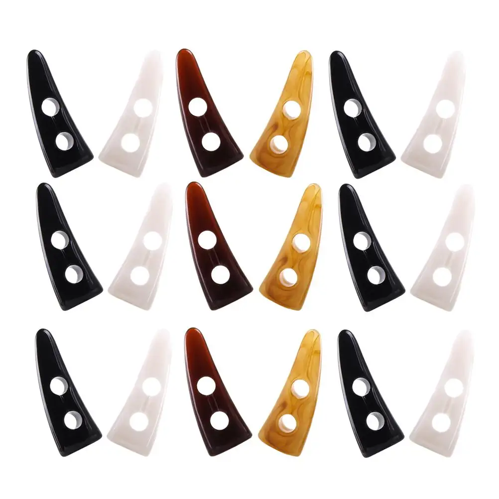 30 Pcs Acrylic Horn Toggle Buttons Sturdy Material Unisex Design Easy to Sew Vintage Style Coats Jackets Clothes
30 Pcs Acrylic Horn Toggle Buttons Sturdy Material Unisex Design Easy to Sew Vintage Style Coats Jackets Clothes