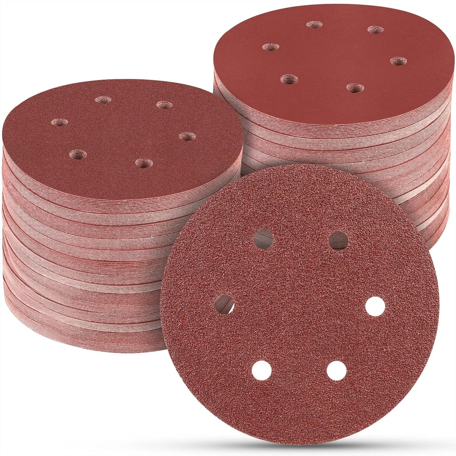 6 Inch Sanding Discs Set, 100 PCS Hook and Loop Sandpaper with 60-400 Grit for Orbital Sander, Durable and Versatile
6 Inch Sanding Discs Set, 100 PCS Hook and Loop Sandpaper with 60-400 Grit for Orbital Sander, Durable and Versatile