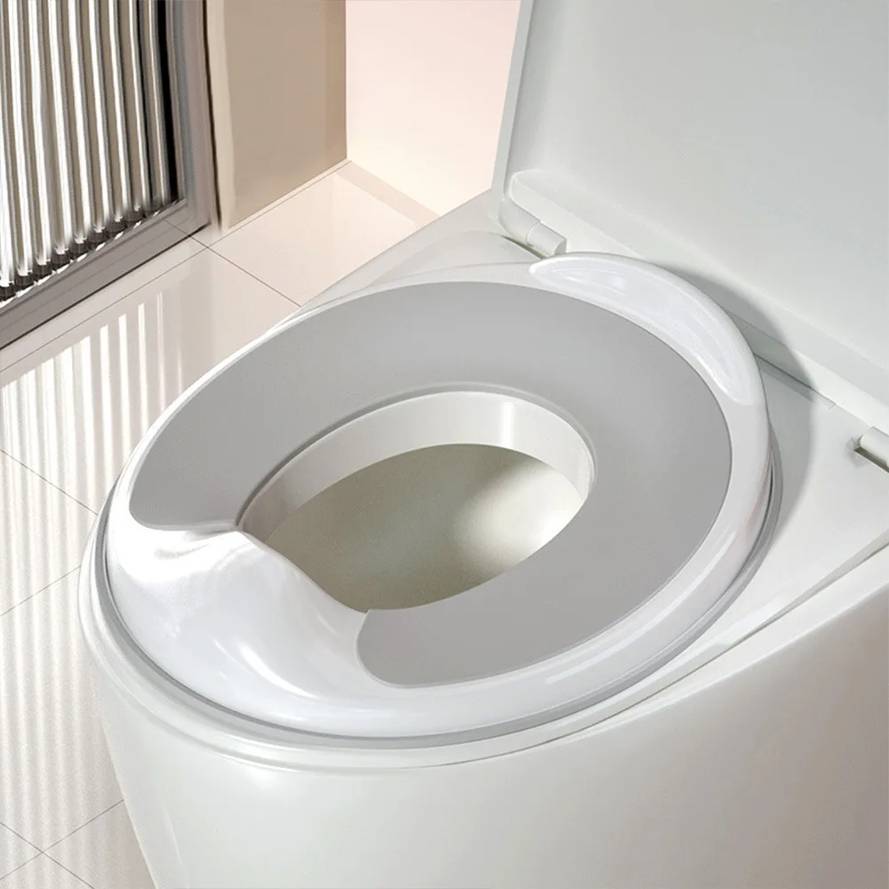 Splash-proof Children's Toilet Seat Anti-slip Easy to Wash Baby Toilet Seat Household Auxiliary Training Toilet Seat Gasket
Splash-proof Children's Toilet Seat Anti-slip Easy to Wash Baby Toilet Seat Household Auxiliary Training Toilet Seat Gasket