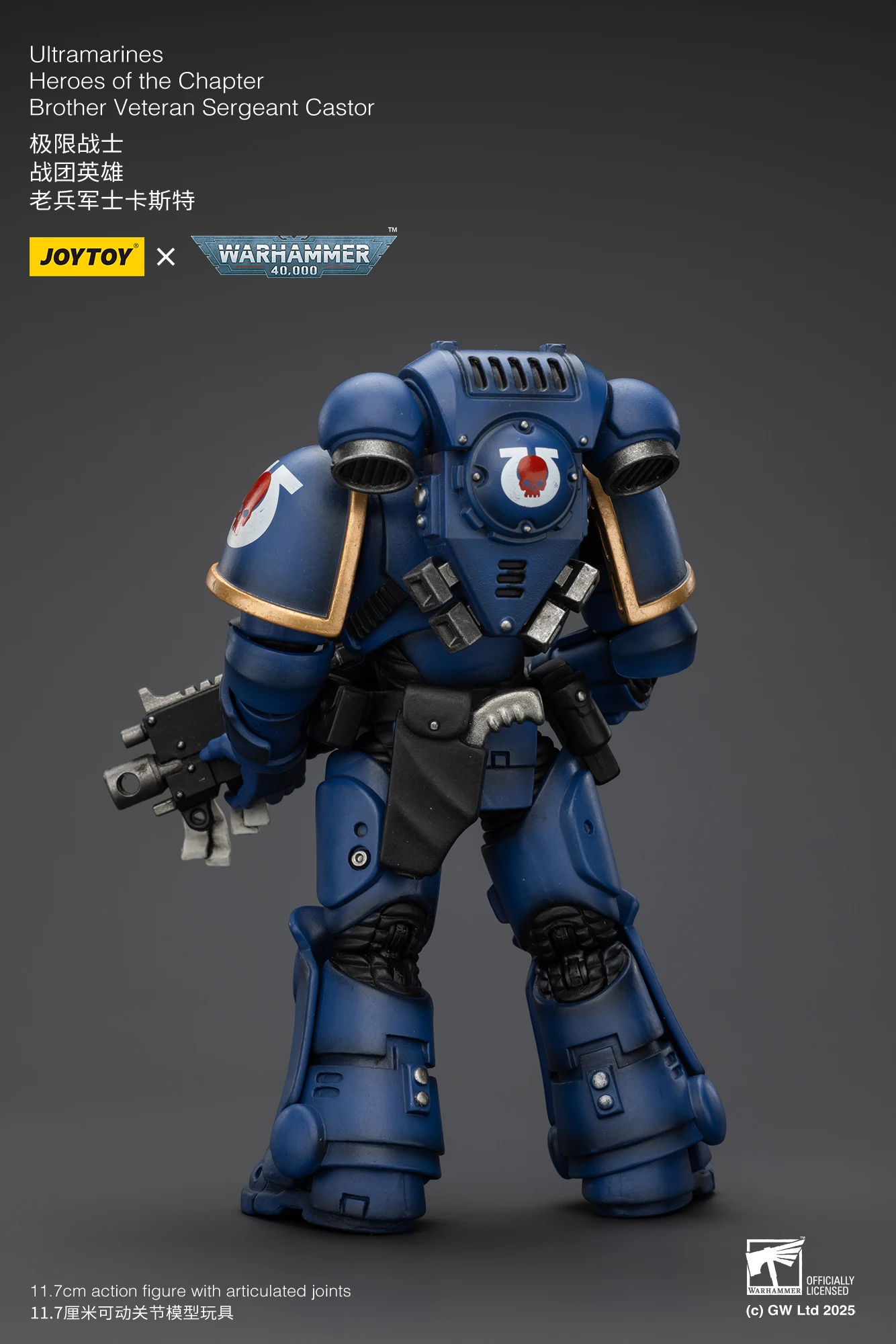 【SF】JOYTOY 1/18 Action Figures Ultramarines Brother Veteran Sergeant Castor Anime Model Toys Gifts Collection
【SF】JOYTOY 1/18 Action Figures Ultramarines Brother Veteran Sergeant Castor Anime Model Toys Gifts Collection