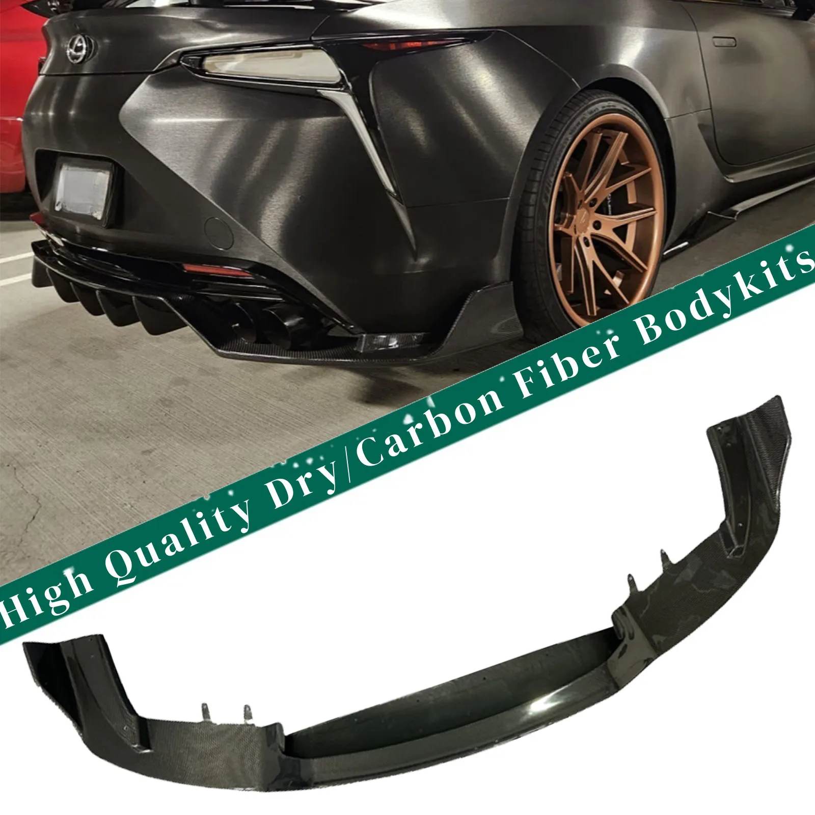 Для Lexus LC500 LC500H ART стиль диффузор сплиттер спойлер для губ Bodykit аксессуары для тюнинга из углеродного волокна часть
Для Lexus LC500 LC500H ART стиль диффузор сплиттер спойлер для губ Bodykit аксессуары для тюнинга из углеродного волокна часть