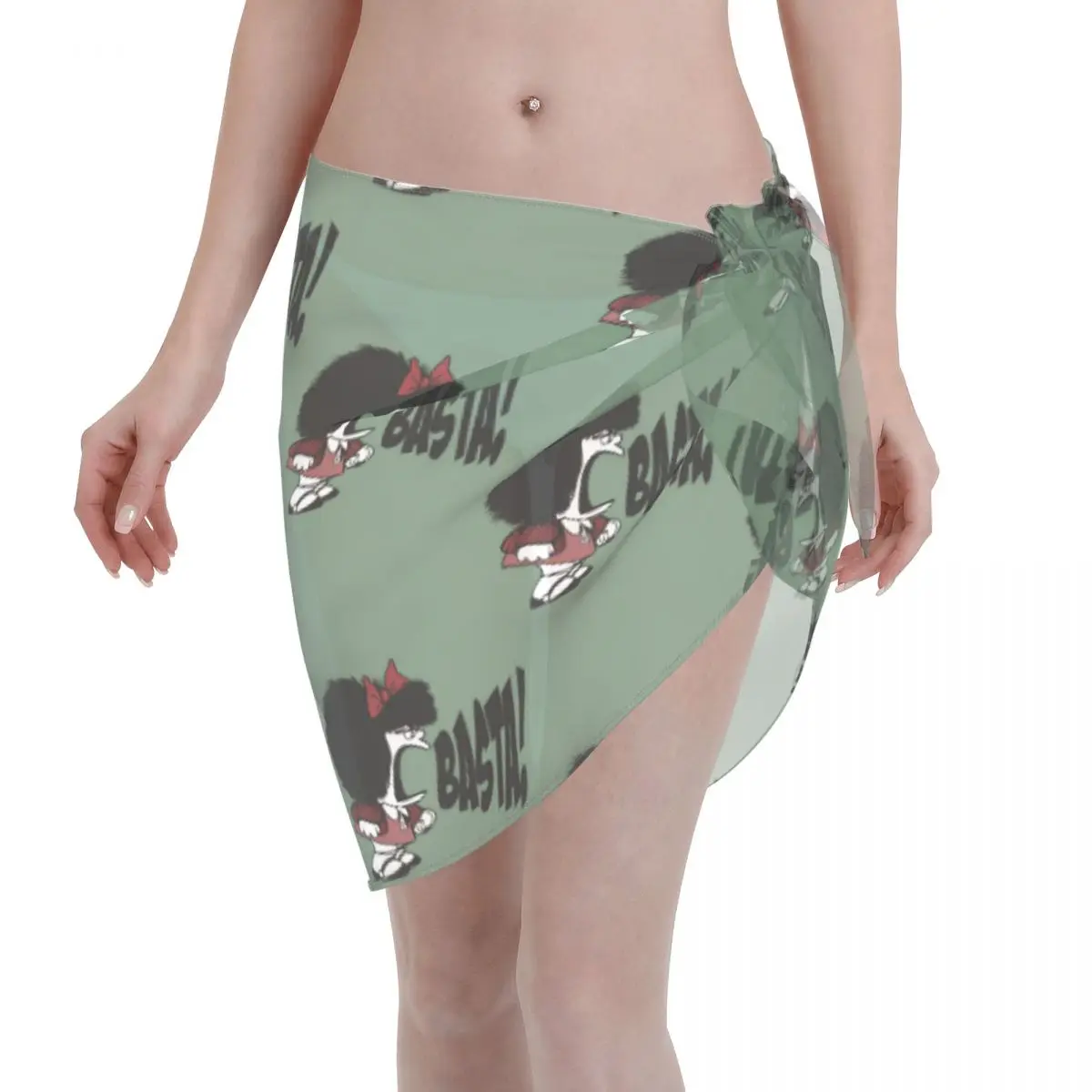 Custom Cool Mafalda Basta Casual Beach Dress Decorate Women Short Sarongs Beach Wrap For Swimwear
Custom Cool Mafalda Basta Casual Beach Dress Decorate Women Short Sarongs Beach Wrap For Swimwear