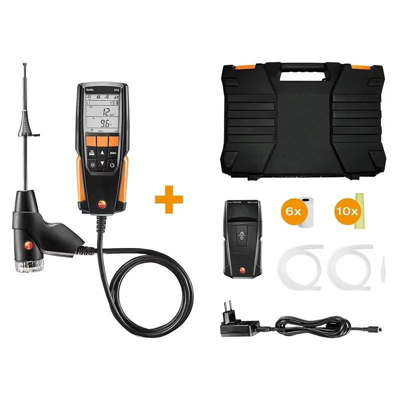 310 II New type Flue gas analyzer with printer 0563 3105
310 II New type Flue gas analyzer with printer 0563 3105