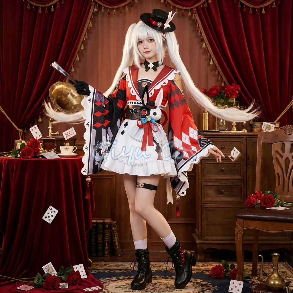 Sparkle Cosplay Costume Honkai Star Rail Full Set Carnival Uniform Halloween Party Masquerade for Women Game
Sparkle Cosplay Costume Honkai Star Rail Full Set Carnival Uniform Halloween Party Masquerade for Women Game