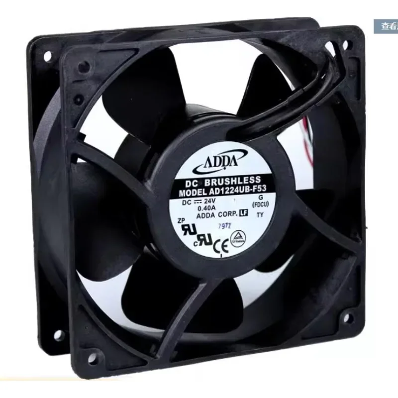 ADDA AD224UB-F53 DC 24V 0.40A 20x20x38mm 3-Wire Server Cooling Fan
ADDA AD224UB-F53 DC 24V 0.40A 20x20x38mm 3-Wire Server Cooling Fan