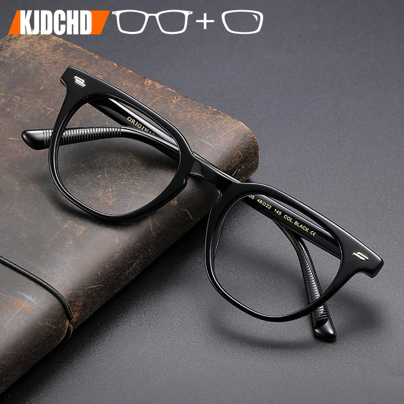 KJDCHD Hotelling Retro Men's Square Acetate Myopia Glasses Frame Anti Blue Ray Photochromic Glasses Progressive Reading Eyeware
KJDCHD Hotelling Retro Men's Square Acetate Myopia Glasses Frame Anti Blue Ray Photochromic Glasses Progressive Reading Eyeware