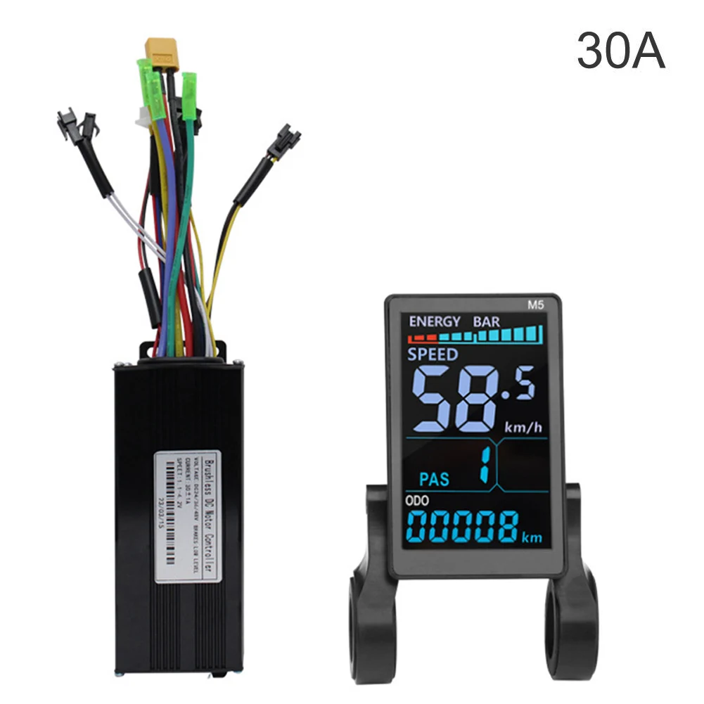 Electric Bicycle M5 LCD Display with 17A 35A Sine Wave Tri Mode Controller Compatible with 250W to 1500W Motor Power Range
Electric Bicycle M5 LCD Display with 17A 35A Sine Wave Tri Mode Controller Compatible with 250W to 1500W Motor Power Range