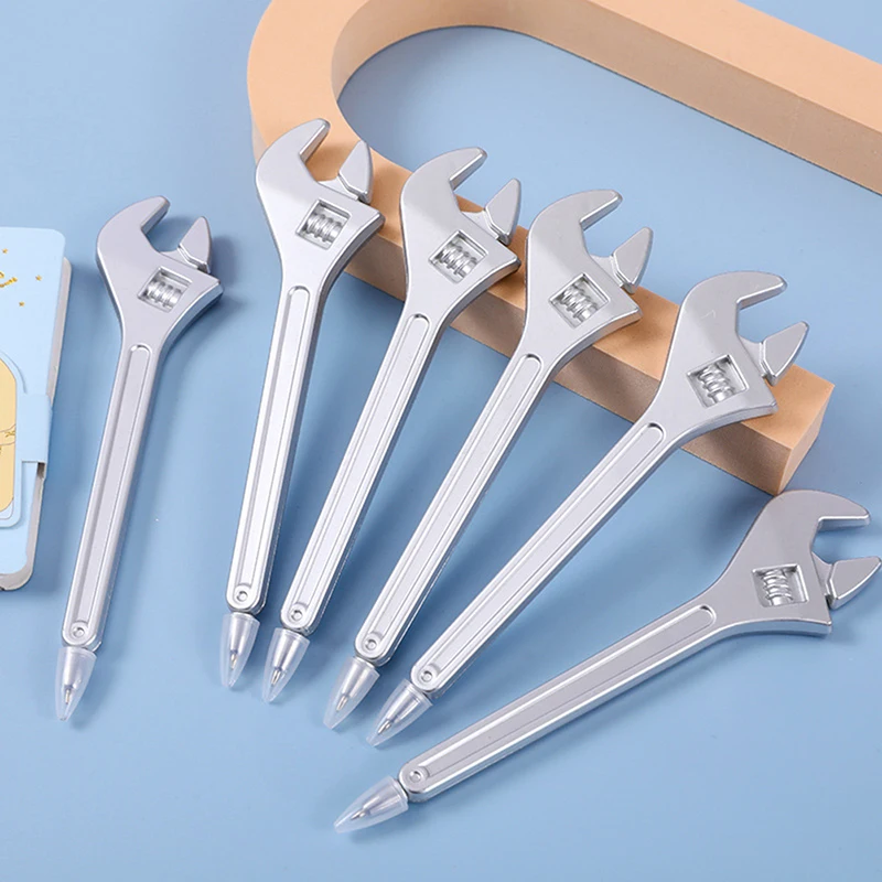 1piece Creative Simulated Wrench Ballpoint Pens Cute School Office Writing Supplies Plastic Wrench Ballpoint Pen Students Gifts
1piece Creative Simulated Wrench Ballpoint Pens Cute School Office Writing Supplies Plastic Wrench Ballpoint Pen Students Gifts