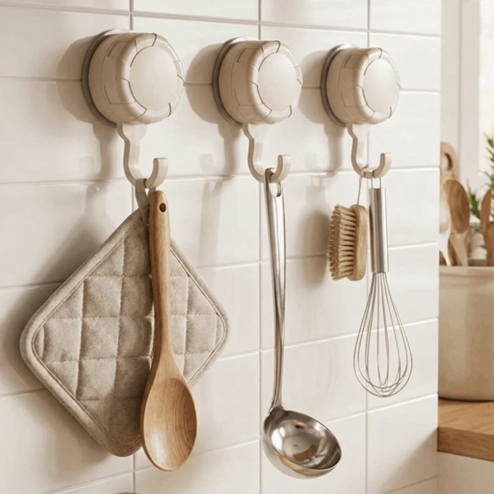 3Pcs Waterproof Suction Cup Hooks Reusable Punch-free Bathroom Towel Hooks Multifunctional Strong Load-bearing Wall Hooks Toilet
3Pcs Waterproof Suction Cup Hooks Reusable Punch-free Bathroom Towel Hooks Multifunctional Strong Load-bearing Wall Hooks Toilet