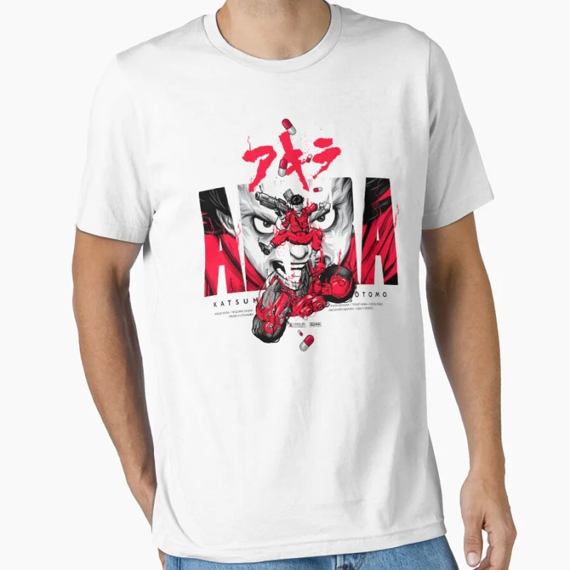 80s Retro Anime Akira japan manga printed Short-sleeve crewneck T-shirt for men Large size Adult S-6xl Tops
80s Retro Anime Akira japan manga printed Short-sleeve crewneck T-shirt for men Large size Adult S-6xl Tops