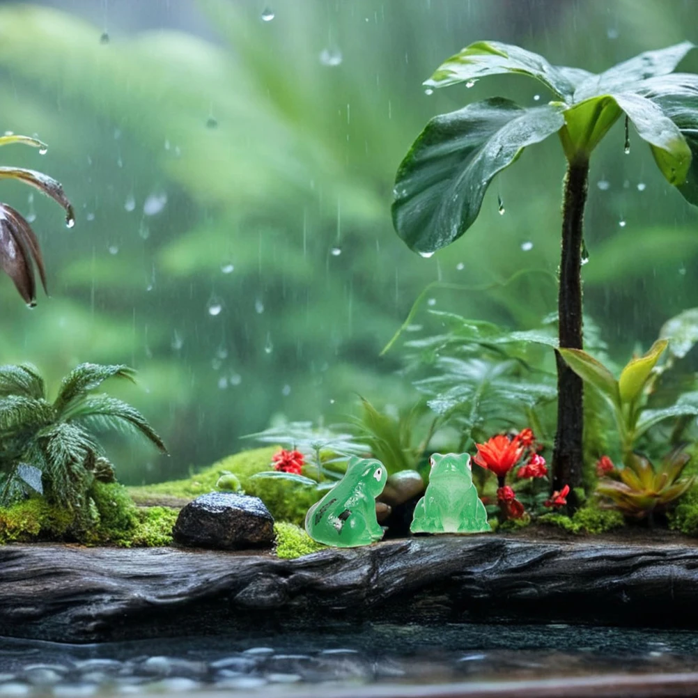 10pcs Mini Resin Frogs Figurines Mediterranean Style Car Decoration Micro Landscape Sculpture Outdoor Pool Garden Ornament Tiny 
10pcs Mini Resin Frogs Figurines Mediterranean Style Car Decoration Micro Landscape Sculpture Outdoor Pool Garden Ornament Tiny
