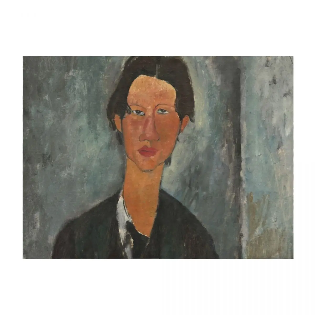 Amedeo Modigliani. Chaim Soutine, 1917. Throw Blanket Sofa Quilt Comforter Nap Bed linens Blankets
Amedeo Modigliani. Chaim Soutine, 1917. Throw Blanket Sofa Quilt Comforter Nap Bed linens Blankets