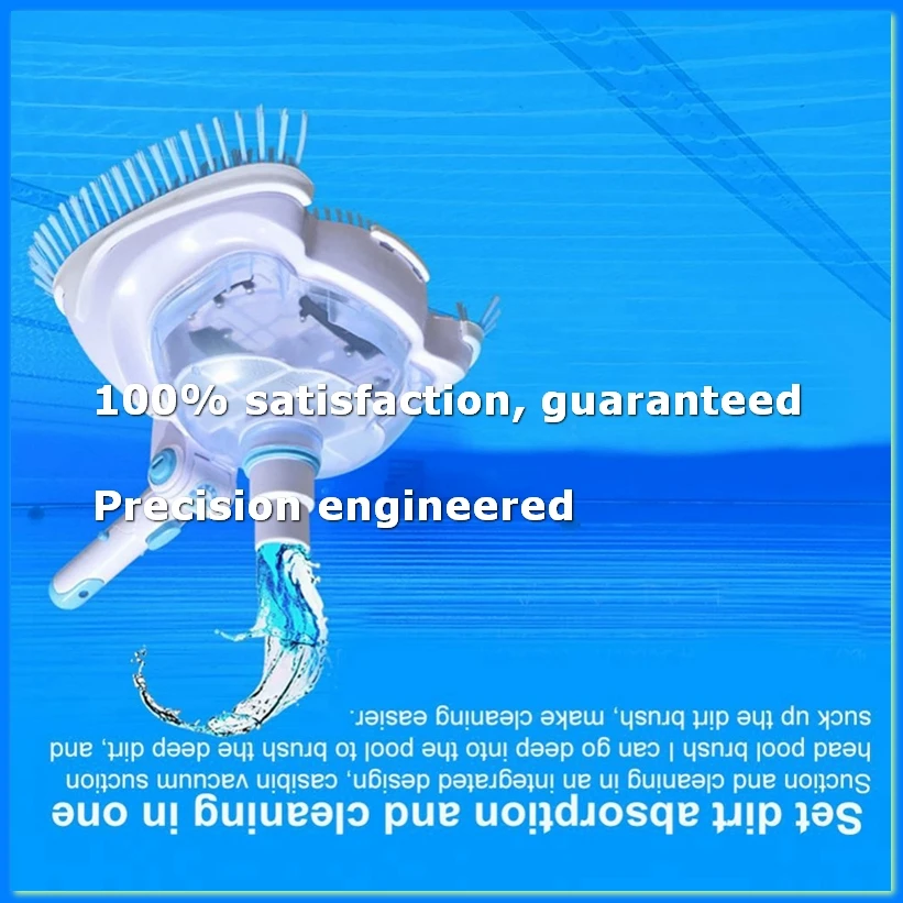 Adjustable Angle Swimming Pool Suction Vacuum Cleaner Head Pond Cleaning Tool-A63M
Adjustable Angle Swimming Pool Suction Vacuum Cleaner Head Pond Cleaning Tool-A63M