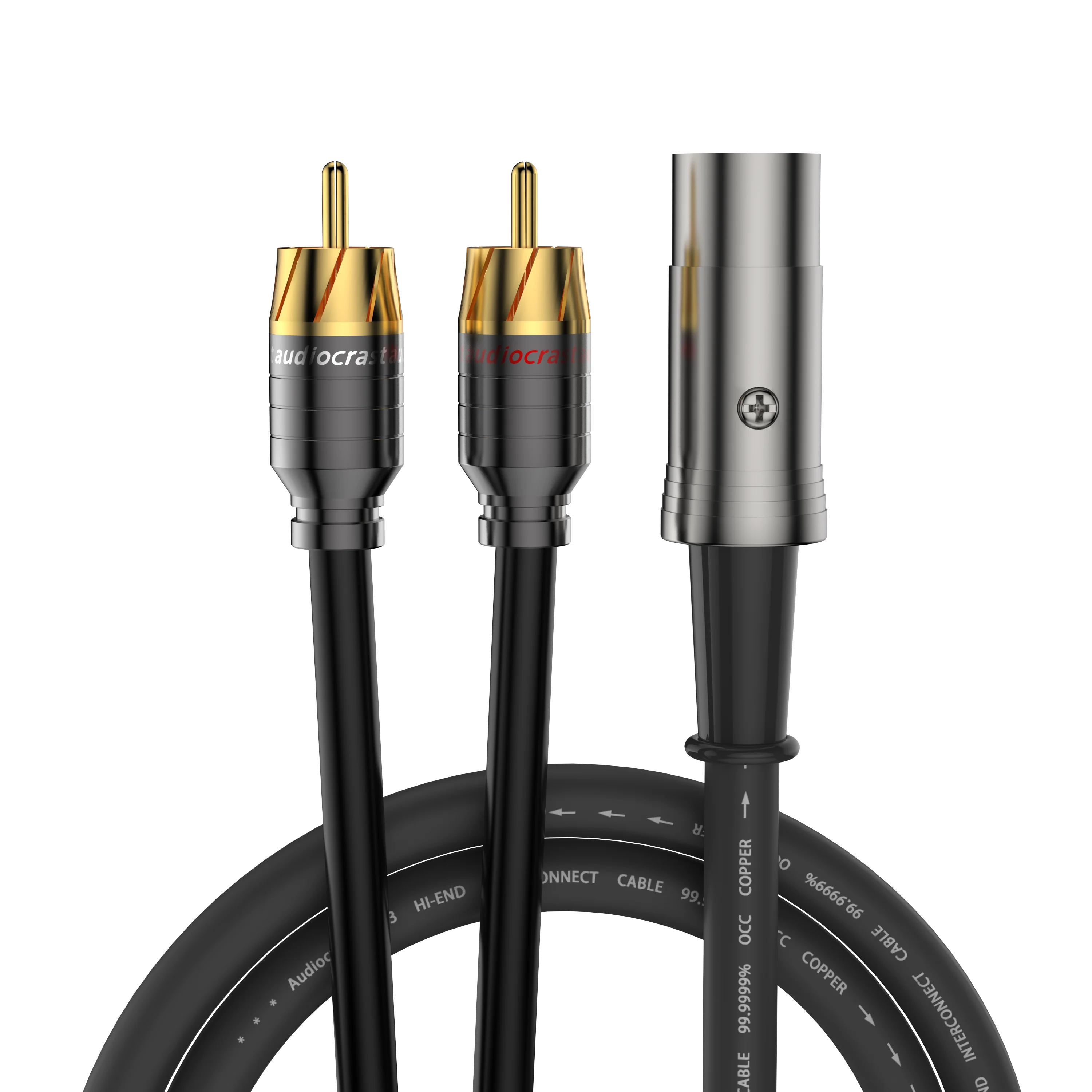 A53 HIFI OFC Audio Phono Cable 5-pin DIN Male MIDI Cable to 2 Dual RCA Plugs Audio Signal Cable for Naim Quad Stereo Systems
A53 HIFI OFC Audio Phono Cable 5-pin DIN Male MIDI Cable to 2 Dual RCA Plugs Audio Signal Cable for Naim Quad Stereo Systems