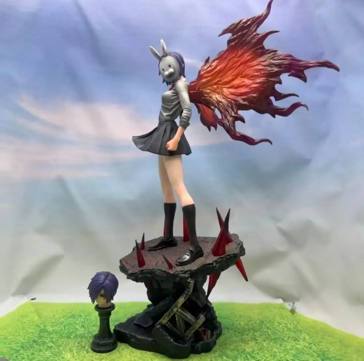 New Hot Touka Kirishima Figure Tokyo Ghouls Figures Two Headed Statue Desk Decoration Model Toys For Boys Gifts
New Hot Touka Kirishima Figure Tokyo Ghouls Figures Two Headed Statue Desk Decoration Model Toys For Boys Gifts