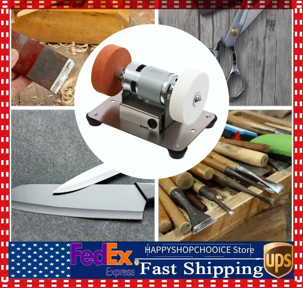 Small Grinder, Electric Benchtop Sander, Adjustable Variable Speed Table Grinder
Small Grinder, Electric Benchtop Sander, Adjustable Variable Speed Table Grinder