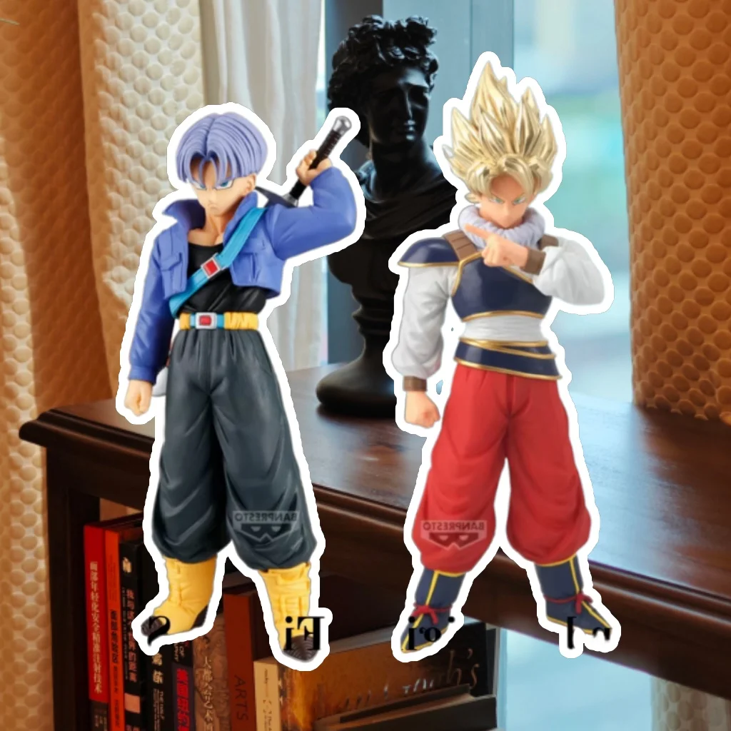 Original Banpresto Dragon Ball Z Anime Son Goku SSJ & Trunks Blood of Saiyans Action Figurine Toys PVC Model Figuarts Collection
Original Banpresto Dragon Ball Z Anime Son Goku SSJ & Trunks Blood of Saiyans Action Figurine Toys PVC Model Figuarts Collection