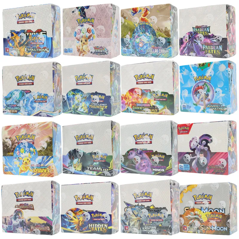 English Pokémon TCG: Evolution Darkness ablaze Destined Rivals Prismatic evolution Booster Box Pokemon Trading Card Game 36 Pack
English Pokémon TCG: Evolution Darkness ablaze Destined Rivals Prismatic evolution Booster Box Pokemon Trading Card Game 36 Pack
