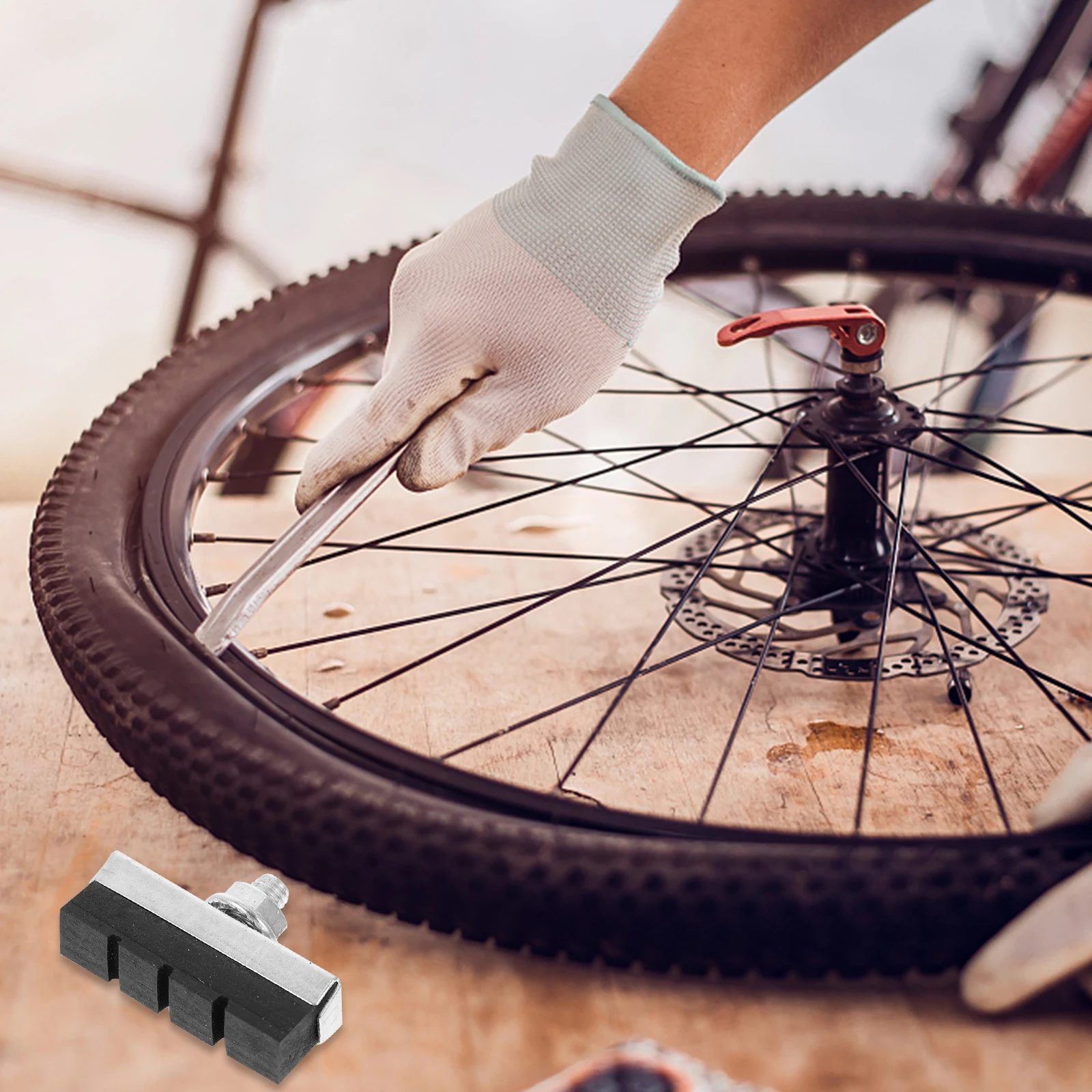 10Sets Bike Brake Pads Dual Compound Structure Excellent Braking Performance for Mountain Road Cycling Wear-Resistant Noise
10Sets Bike Brake Pads Dual Compound Structure Excellent Braking Performance for Mountain Road Cycling Wear-Resistant Noise