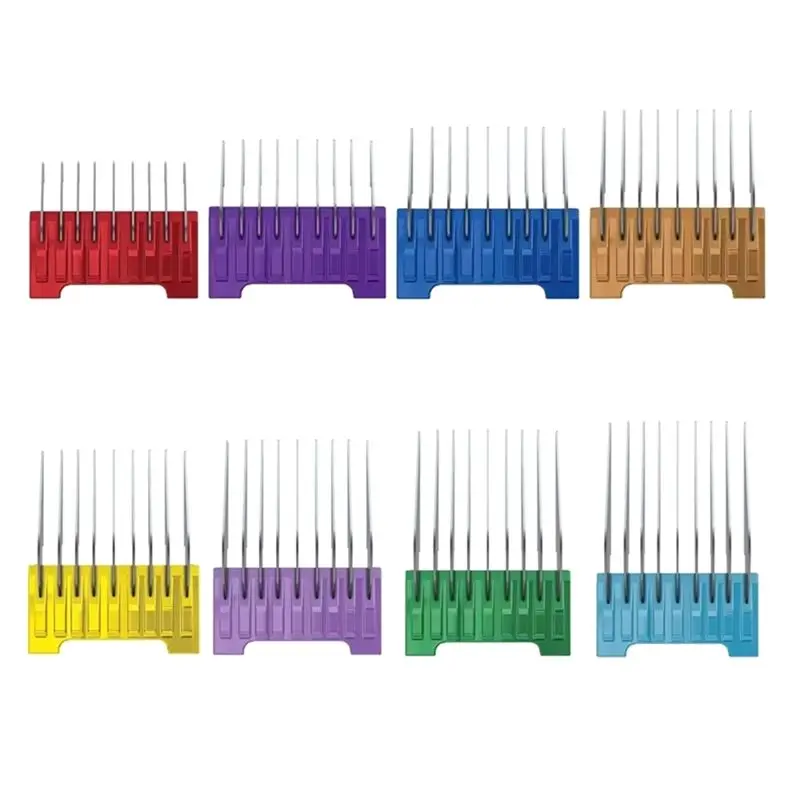 【Ship Within Pet Dog Cat Horse Metal Combs Set Stainless Steel Attachment Guide Comb For Wahl's Bravura, Arco, 5 Style Groom
【Ship Within Pet Dog Cat Horse Metal Combs Set Stainless Steel Attachment Guide Comb For Wahl's Bravura, Arco, 5 Style Groom