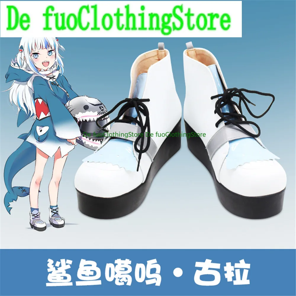 E Hololive vtuber Gawr Gura Cosplay Shoes Boots Game Anime Halloween DefuoClothing Shoes Store
E Hololive vtuber Gawr Gura Cosplay Shoes Boots Game Anime Halloween DefuoClothing Shoes Store