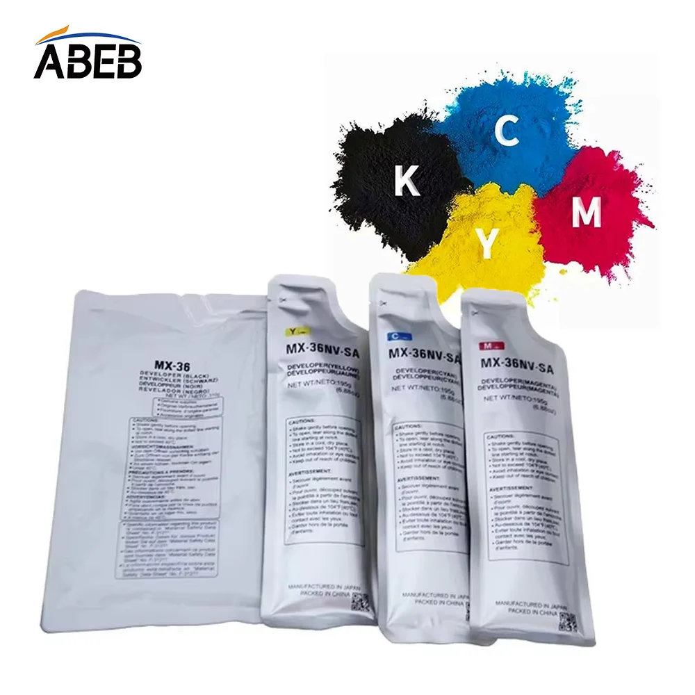 MX36 CV Developer Powder For Sharp DX-2008UC 2508NC MX-2318 2018 2338 3138 2638 3618 2640 2648 3148 3648 3118 High Compatible
MX36 CV Developer Powder For Sharp DX-2008UC 2508NC MX-2318 2018 2338 3138 2638 3618 2640 2648 3148 3648 3118 High Compatible