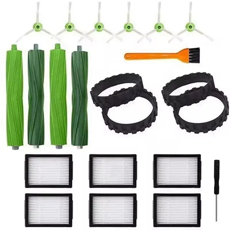 ABRE-Main Roller Brush Hepa Filter Side Brush Dust Bags Kit For Irobot Roomba I7 I7+ I8 E5 E6 I Series Vacuum Cleaner Parts
ABRE-Main Roller Brush Hepa Filter Side Brush Dust Bags Kit For Irobot Roomba I7 I7+ I8 E5 E6 I Series Vacuum Cleaner Parts