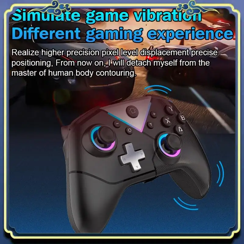 Game Console Six-Axis With Wake-Up Macro Programmable Wireless Bluetooth Controller Game Controller For Switch Easy To Use White
Game Console Six-Axis With Wake-Up Macro Programmable Wireless Bluetooth Controller Game Controller For Switch Easy To Use White
