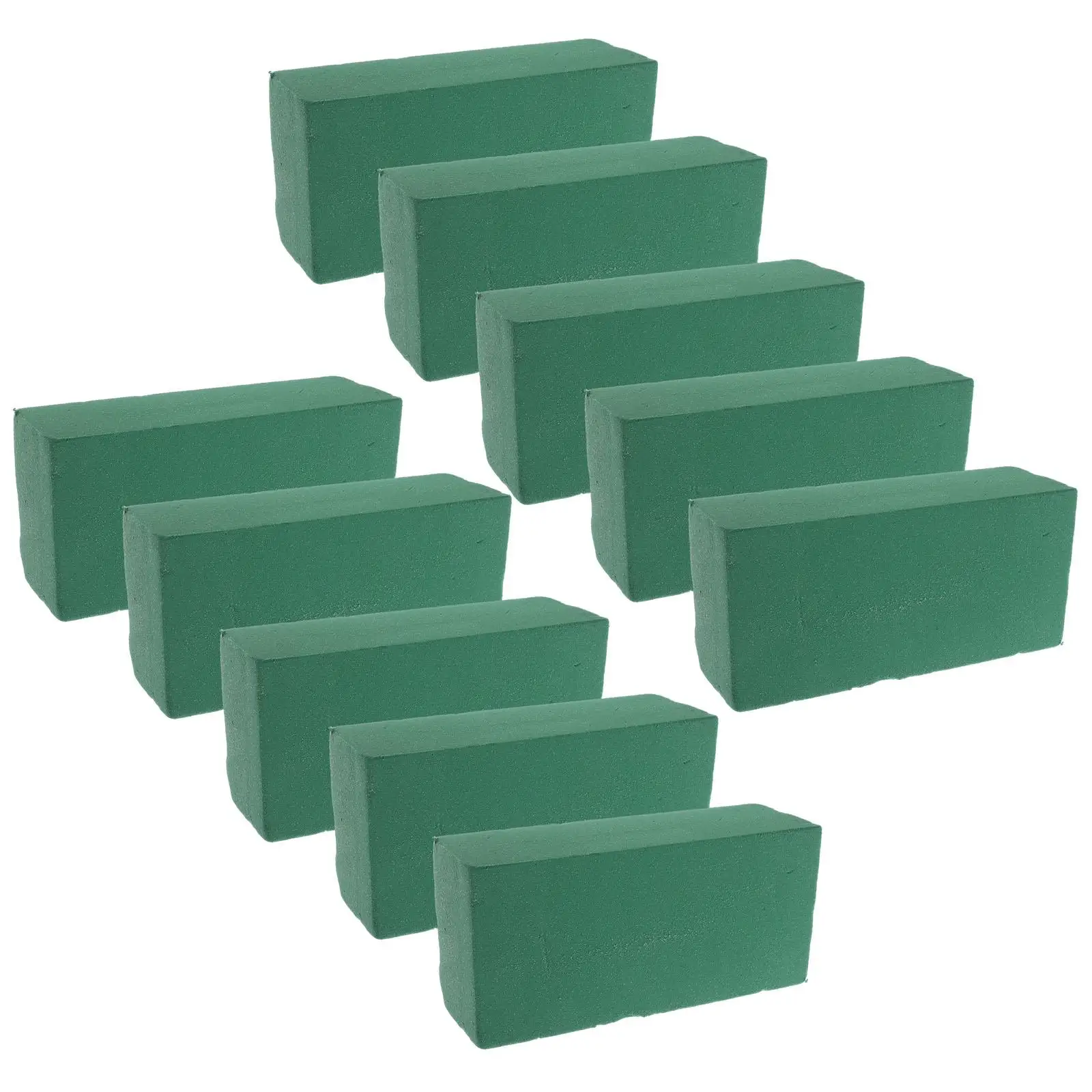 10 Pcs Fresh Flowers Arrangement Supplies Rectangular Floral Blocks Base Mud Brick for Decor Economic Practical Easy
10 Pcs Fresh Flowers Arrangement Supplies Rectangular Floral Blocks Base Mud Brick for Decor Economic Practical Easy