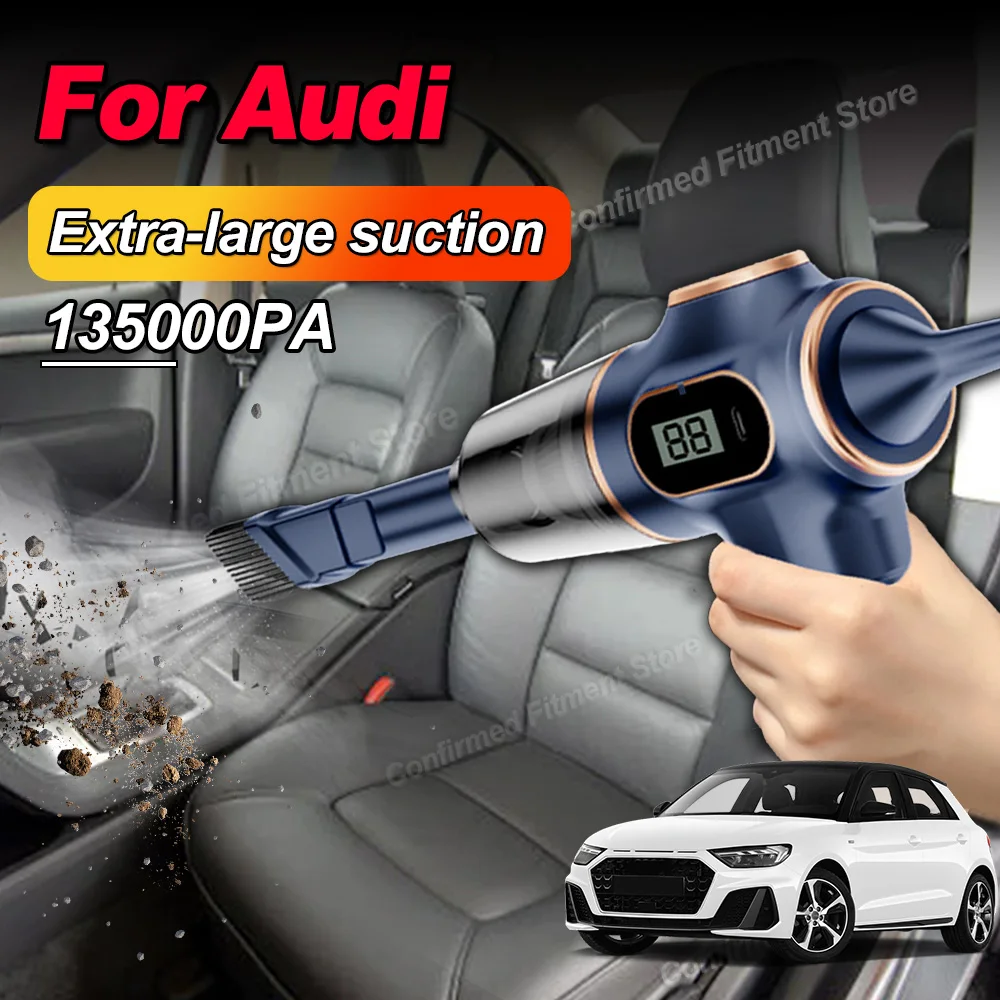 Мини-ручной 135000 PA мощный всасывающий пылесос портативный многофункциональный автомобильный пылесос для Audi A5 A6 A7 A8 A1 A3 A4
Мини-ручной 135000 PA мощный всасывающий пылесос портативный многофункциональный автомобильный пылесос для Audi A5 A6 A7 A8 A1 A3 A4