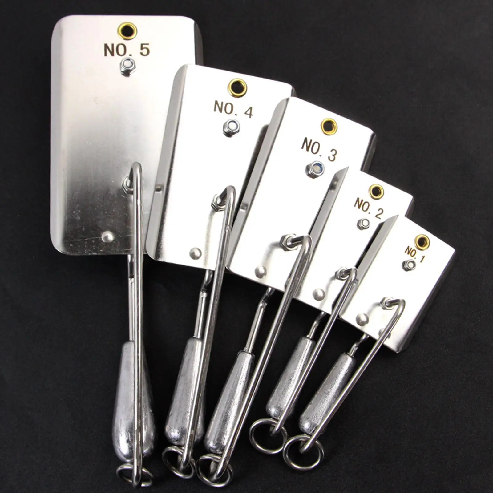 Boat Trolling Diver Board, Heavy Duty Stainless Planer Key Component for Saltwater Use, Efficient Downrigger Trolling Systems
Boat Trolling Diver Board, Heavy Duty Stainless Planer Key Component for Saltwater Use, Efficient Downrigger Trolling Systems