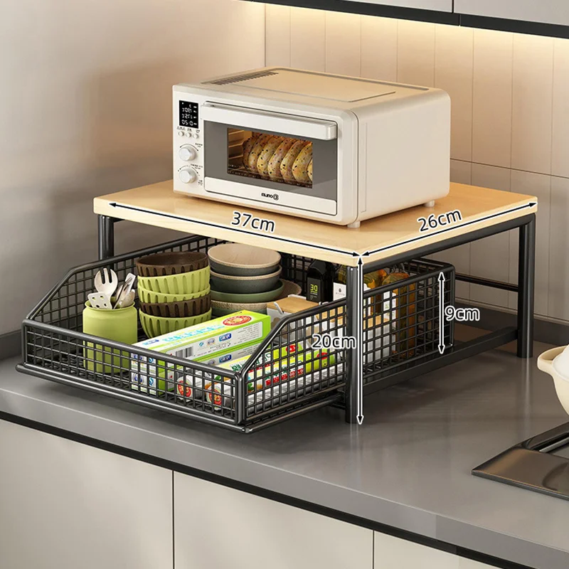 Multi Functional Countertop Pull-Out Storage Rack With Drawers Kitchen Appliances Desktop Storage Rack
Multi Functional Countertop Pull-Out Storage Rack With Drawers Kitchen Appliances Desktop Storage Rack
