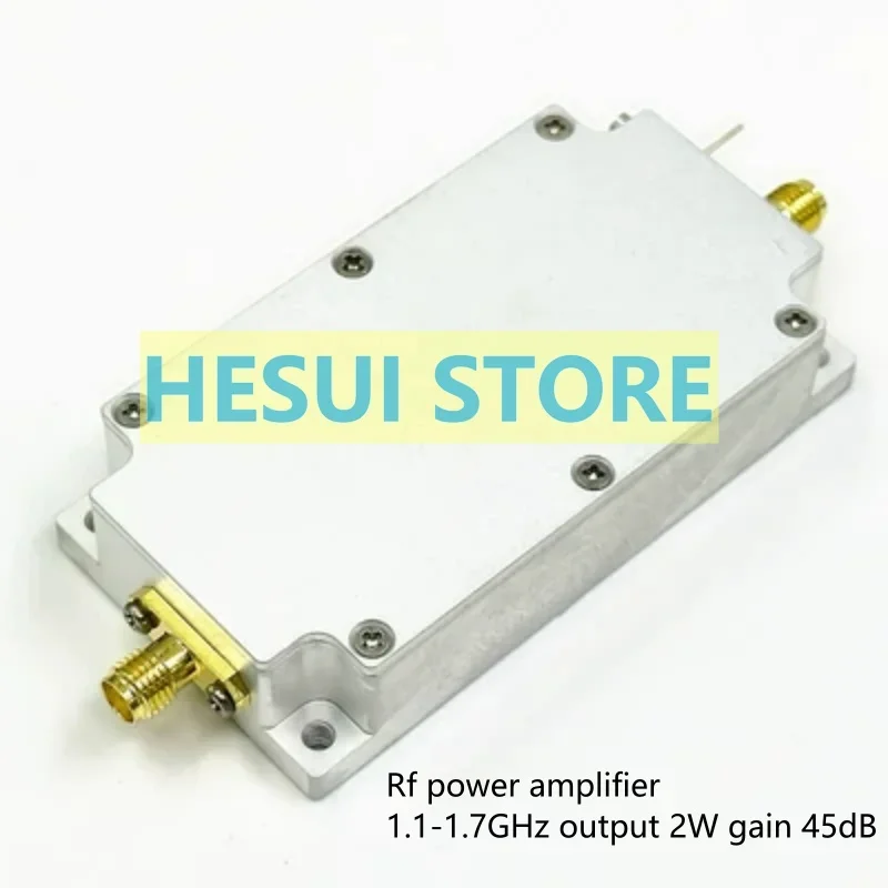 2W 45dB 1.1GHz-1.7GHz 1250MHz 1575MHz 1.25GHz 1.575GHz RF Power Amplifier Module UAV Image transmission amplifier Module AIshell
2W 45dB 1.1GHz-1.7GHz 1250MHz 1575MHz 1.25GHz 1.575GHz RF Power Amplifier Module UAV Image transmission amplifier Module AIshell