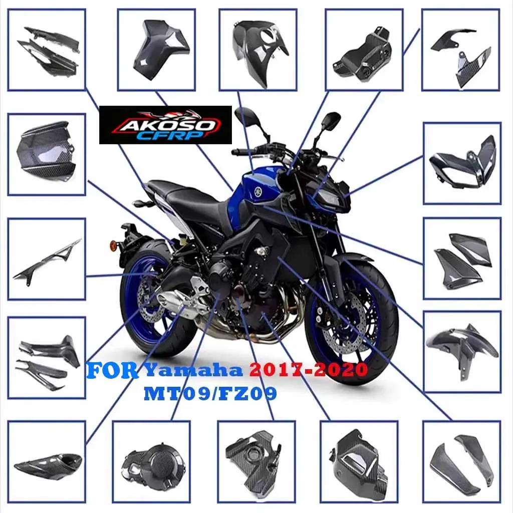 Для Yamaha MT09 FZ09 2017-2020 мотоцикл 100% углеродное волокно крышка маятника рама крыла топливный бак обтекатель аксессуары боковая панель
Для Yamaha MT09 FZ09 2017-2020 мотоцикл 100% углеродное волокно крышка маятника рама крыла топливный бак обтекатель аксессуары боковая панель
